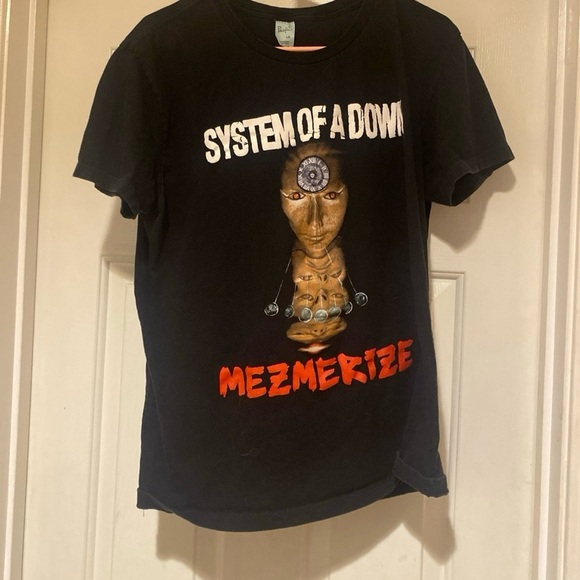 Black System Of A Down Mezmerize Large T-shirt - Picture 2 of 4